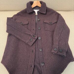 Wilfred Purple Wool Jacket